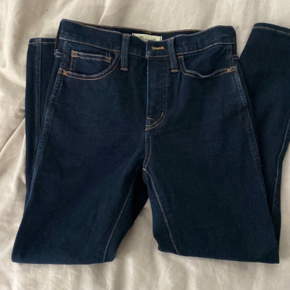 Madewell Roadtripper High Rise Dark Wash Jegging 26